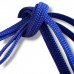 OBIJIME NEUF VERT ET BLEU EN SOIE 001-125